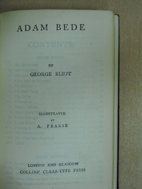 George Eliot - Adam Bede [antikvár]