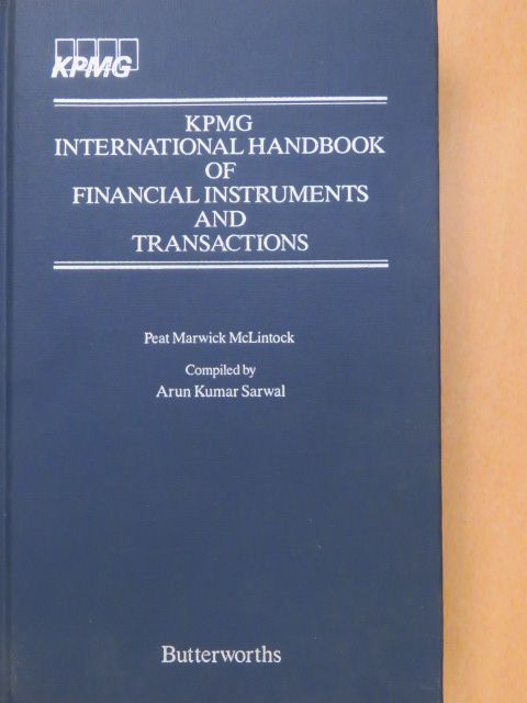 KPMG International Handbook of Financial Instruments and Transactions [antikvár]
