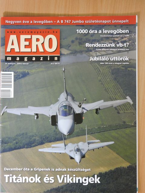 Szokol Tibor - Aero Magazin 2009. február [antikvár]