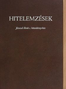 Dr. Hamvas Endre - Hitelemzések [antikvár]