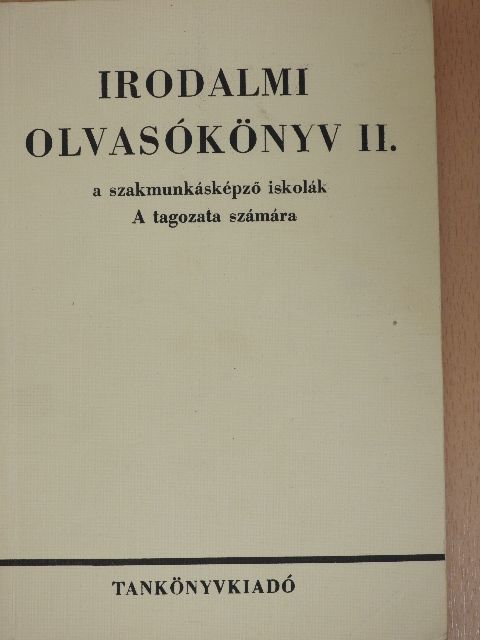 Ady Endre - Irodalmi olvasókönyv II. [antikvár]