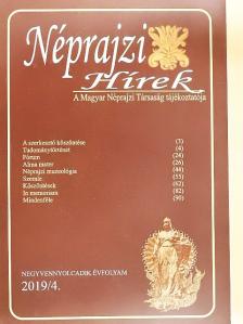 Barna Gábor - Néprajzi Hírek 2019/4. [antikvár]