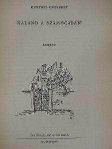 Kertész Erzsébet - Kaland a Szamócában [antikvár]