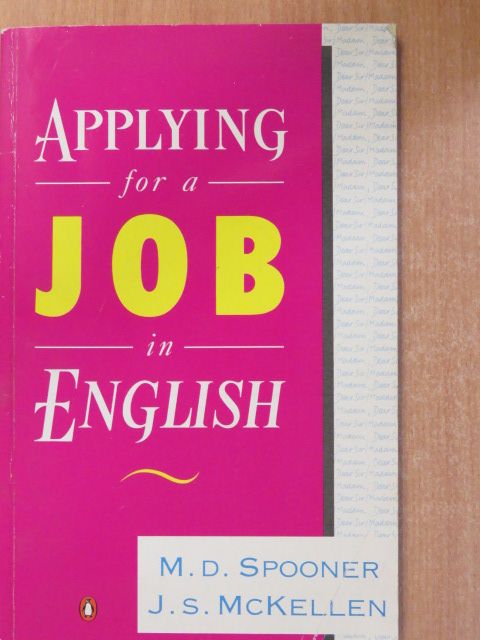 J. S. McKellen - Applying for a Job in English [antikvár]