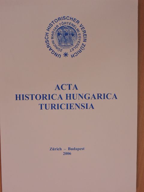 Acta Historica Hungarica Turiciensia [antikvár]