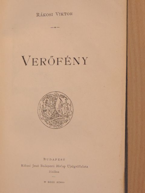 Rákosi Viktor - Verőfény [antikvár]