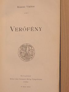 Rákosi Viktor - Verőfény [antikvár]