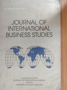 Benjamin Gomes-Casseres - Journal of International Business Studies First Quarter 1990 [antikvár]