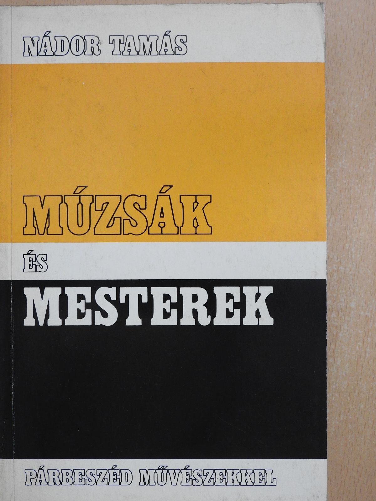 Nádor Tamás - Múzsák és mesterek (dedikált példány) [antikvár]