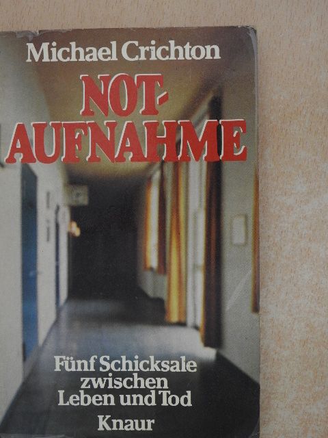 Michael Crichton - Notaufnahme [antikvár]