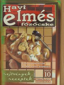 Havi elmés főzőcske 2002/10 [antikvár]