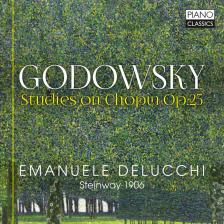 GODOWSKY - STUDIES ON CHOPIN OP.25 CD EMANUELE DELUCCHI