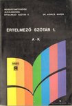 DR KOVÁCS MAGDA - Mikroszámítógépek alkalmazása értelmező szótár I-II. kötet [antikvár]