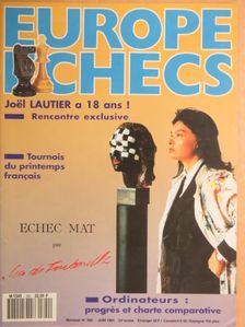 Europe Échecs Juin 1991 [antikvár]