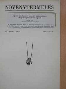 Bacsa Pál - A javító fajtafenntartó nemesítés újabb módszere a Szegedi törpe seprűcirok fajtánál (dedikált példány) [antikvár]