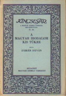 Fábián István - A magyar irodalom kis tükre [antikvár]