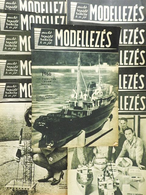 Kelen Rudolf - Modellezés 1966. (nem teljes évfolyam) [antikvár]