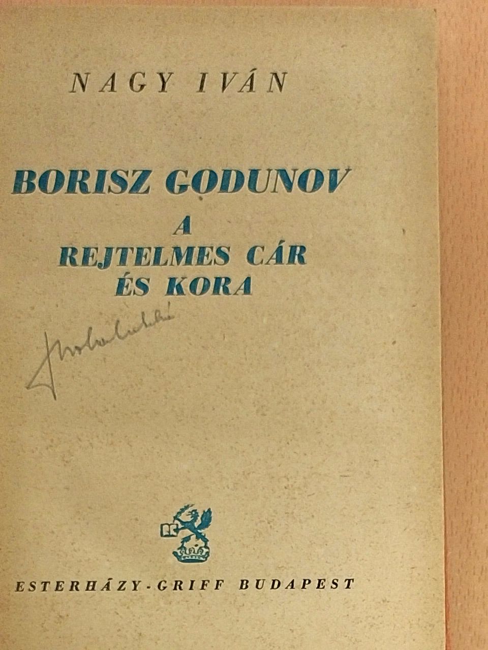 Nagy Iván - Borisz Godunov [antikvár]