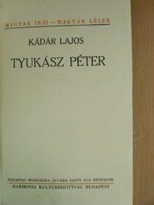 Kádár Lajos - Tyukász Péter [antikvár]