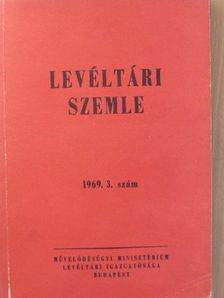 Bakács István - Levéltári Szemle 1969. szeptember-december [antikvár]