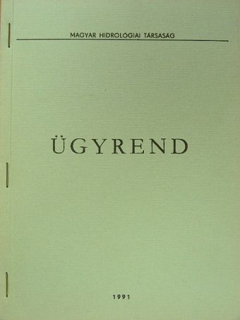 Ügyrend [antikvár]