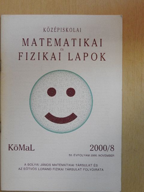 Rábai Imre - Középiskolai matematikai és fizikai lapok 2000. november [antikvár]