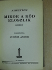 Atherton - Mikor a köd eloszlik [antikvár]