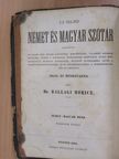 Dr. Ballagi Móricz - Uj teljes német és magyar szótár (rossz állapotú) [antikvár]