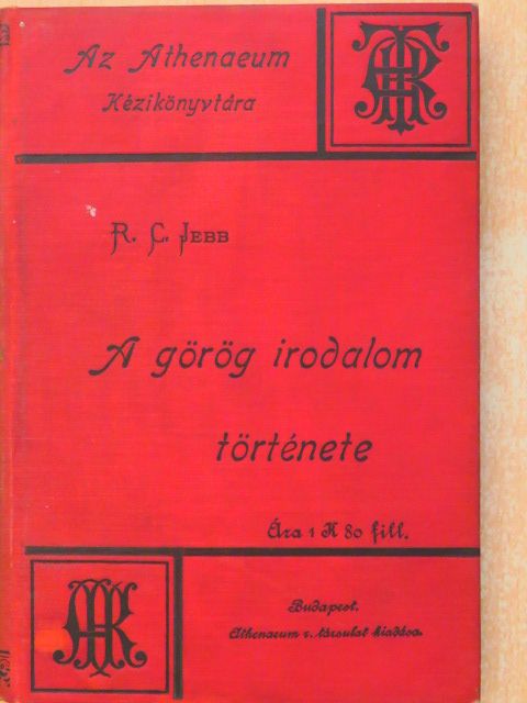 Jebb R. C. - A görög irodalom története [antikvár]