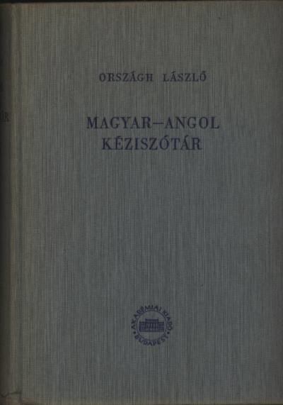 ORSZÁGH LÁSZLÓ - Magyar-angol kéziszótár [antikvár]