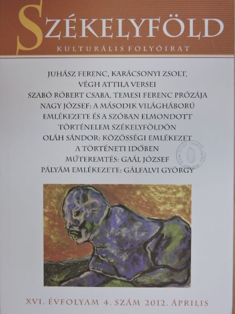 Borcsa János - Székelyföld 2012. április [antikvár]