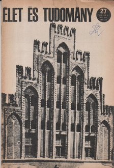 Fenyő Béla - Élet és tudomány 27. szám, 1970. VII. 3. [antikvár]