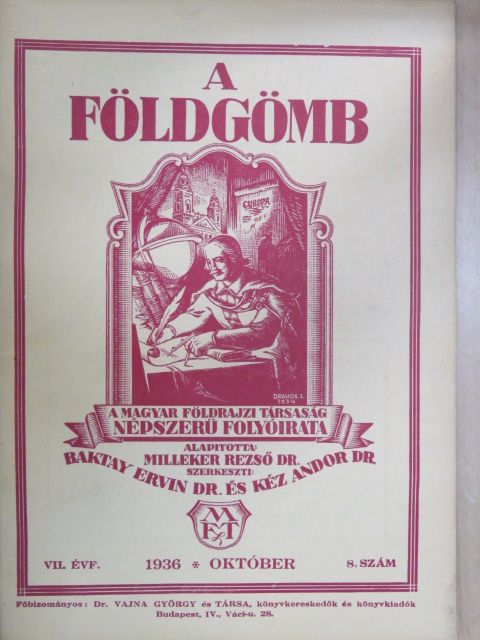 Dr. Keöpe Viktor - A Földgömb 1936. október [antikvár]