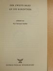 Karl Hermann Schelkle - Der Zweite Brief an die Korinther [antikvár]