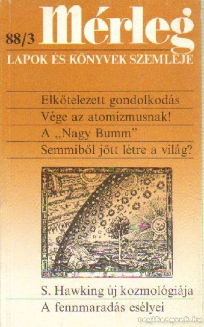 Boór János - Mérleg 1988/3 [antikvár]
