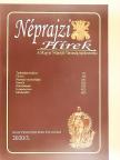 Cseh Fruzsina - Néprajzi Hírek 2020/3. [antikvár]