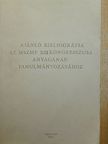 Ajánló bibliográfia az MSZMP XIII. kongesszusa anyagának tanulmányozásához [antikvár]