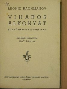 Konstantin Szimonov - Viharos alkonyat/Orosz emberek [antikvár]