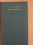 Siegfried Landshut - Politisches Wörterbuch [antikvár]