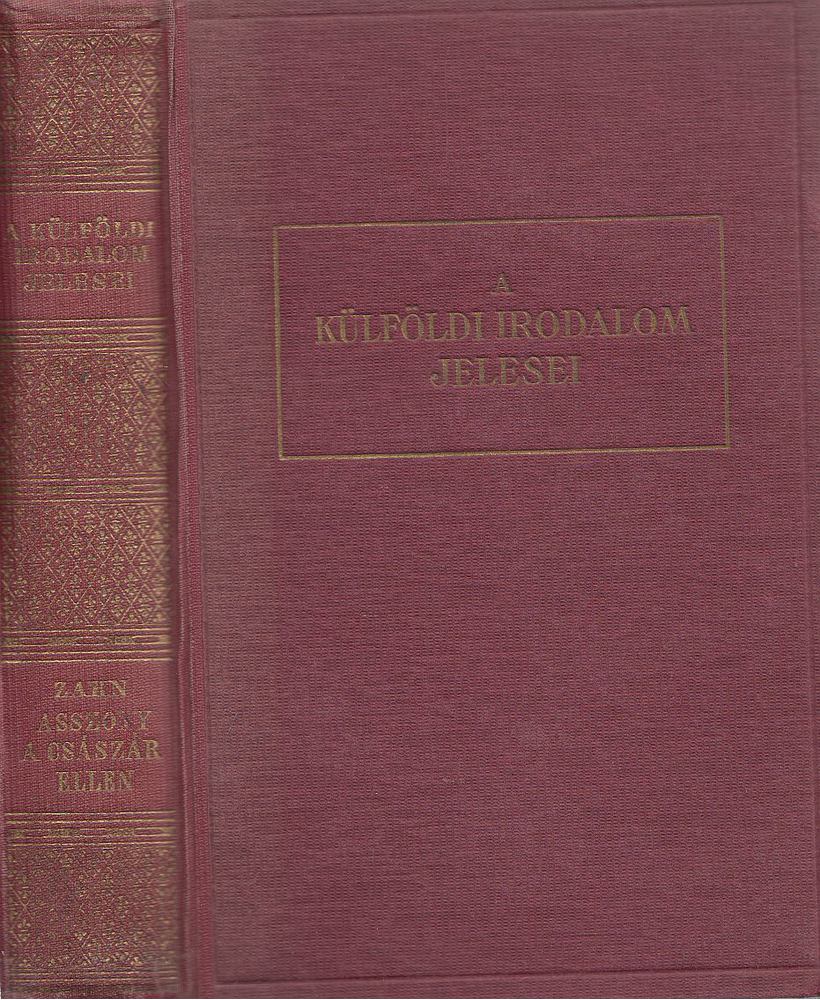 Zahn, Leopold - Asszony a császár ellen [antikvár]