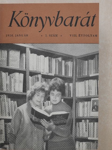 Molnár József - Könyvbarát 1958-1959. január-december [antikvár]