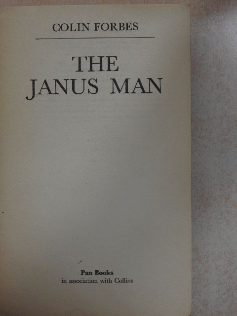 Colin Forbes - The janus man [antikvár]