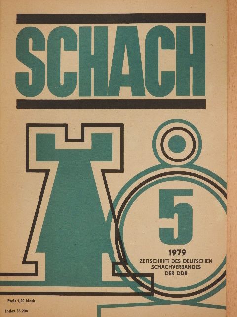 Dr. Joachim Petzold - Schach Mai 1979 [antikvár]