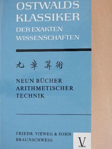 Neun Bücher Arithmetischer Technik [antikvár]