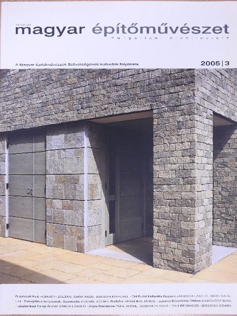 Bán Dávid - Régi-új Magyar Építőművészet 2005/3. [antikvár]