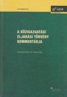 DR. KILÉNYI GÉZA - A közigazgatási eljárási törvény kommentárja [antikvár]