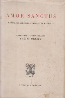 Amor Sanctus [antikvár]