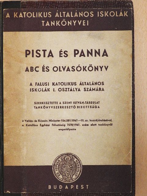Pista és Panna (rossz állapotú) [antikvár]
