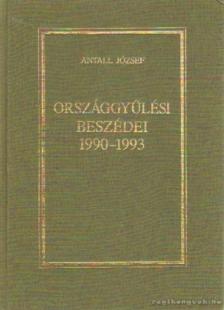 Pálmány Béla - Antall József országgyűlési beszédei 1990-1993 [antikvár]