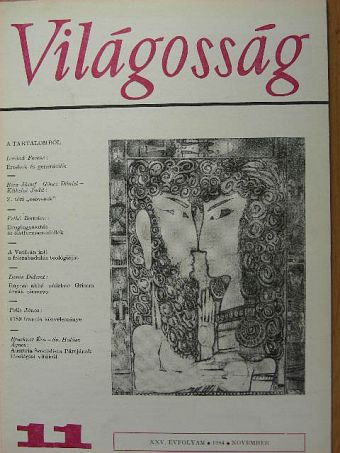 Ady Endre - Világosság 1984. november [antikvár]